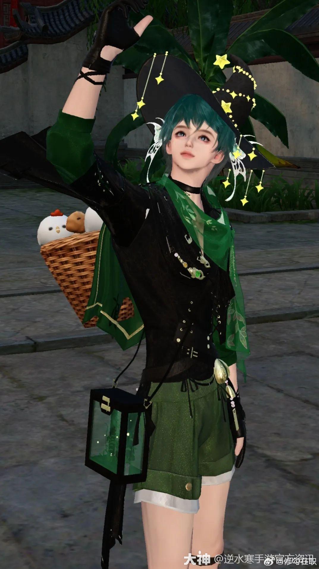 素材来源:玩家@巧克力酱寿司卷,@修勾在职鲜艳的红与蓝碰撞出异域的