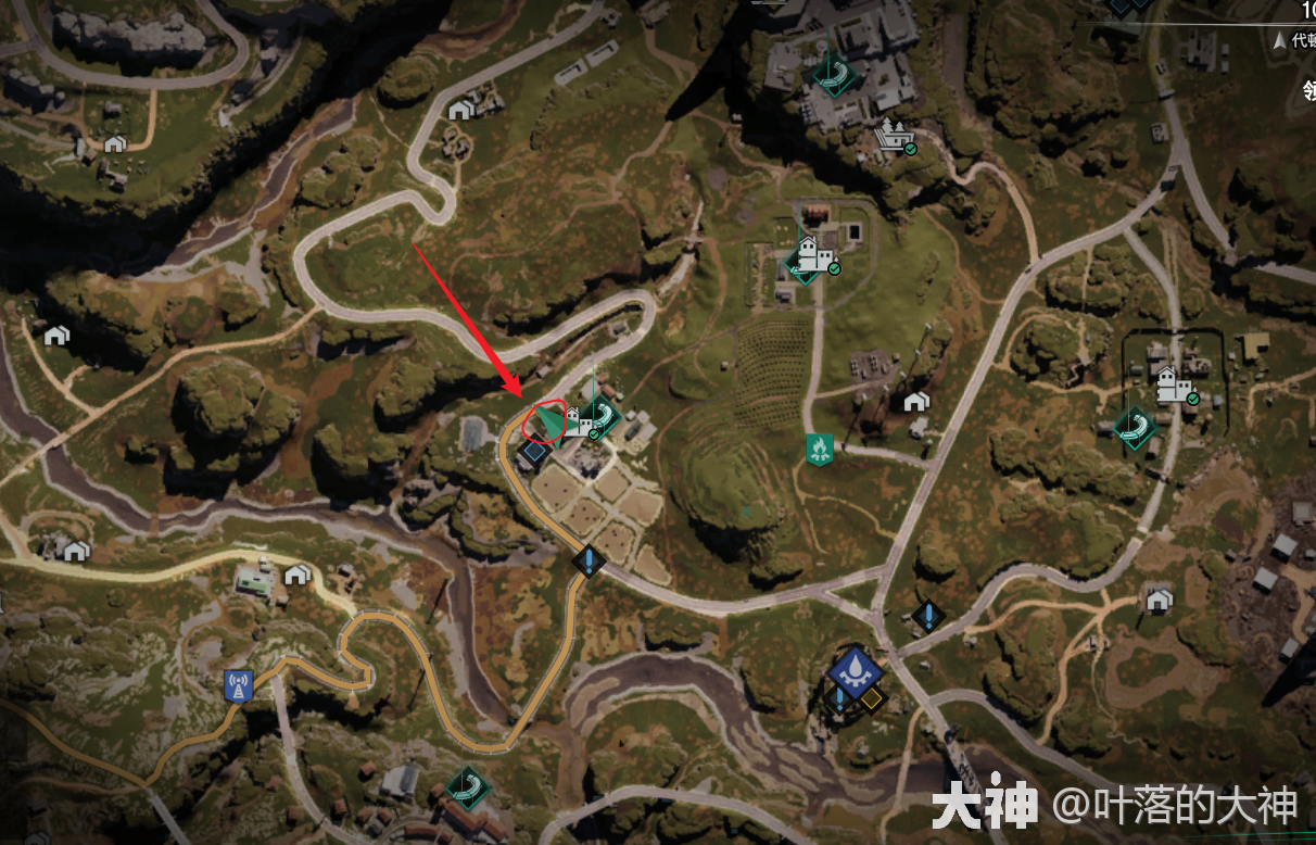 七日世界据点橘子镇宝箱探索