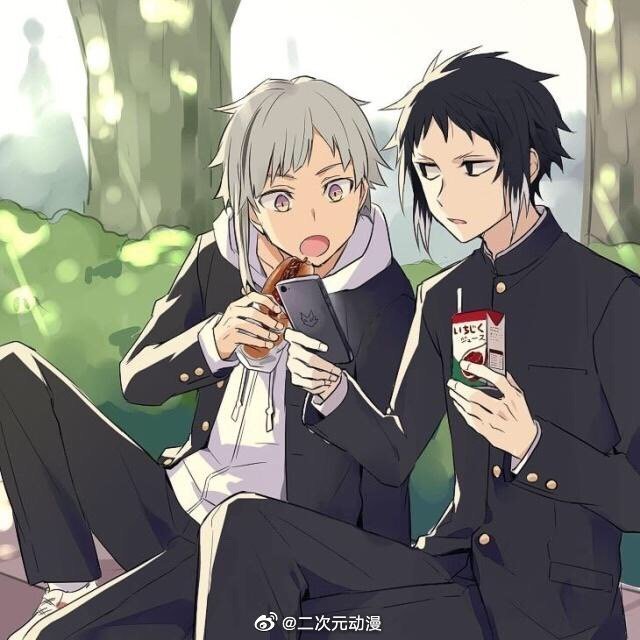 《文豪野犬》中岛敦与芥川日常,你们都被萌翻了嘛!