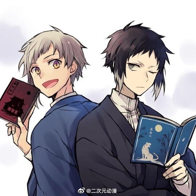 《文豪野犬》中岛敦与芥川日常,你们都被萌翻了嘛!