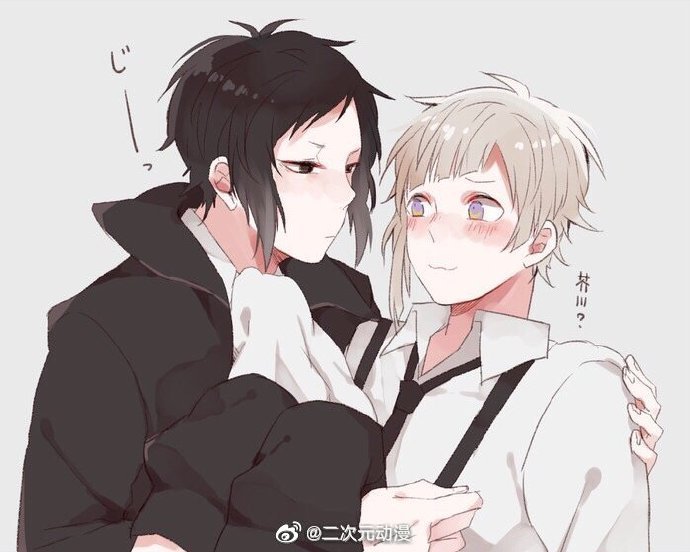 《文豪野犬》中岛敦与芥川日常,你们都被萌翻了嘛!