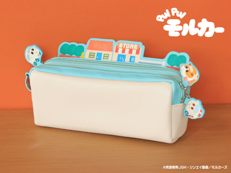 《pui pui 天竺鼠车车》推出超大公仔和手包,捏公仔左前轮还会出声