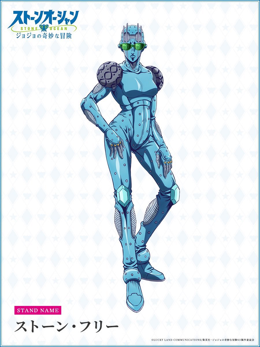 tv动画《jojo的奇妙冒险 石之海》公开了6张替身设定图_steam | 大神