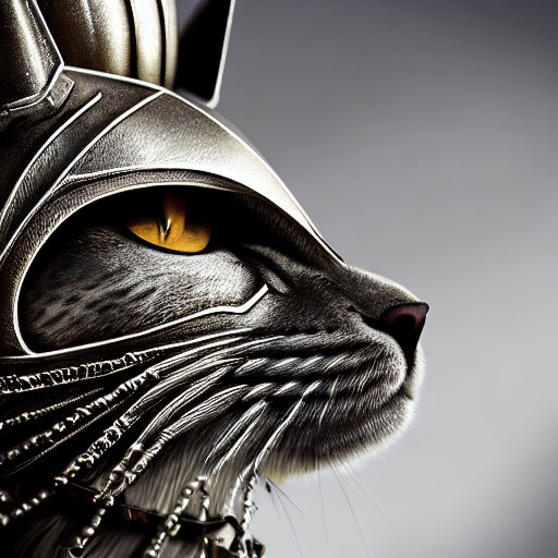 在ai绘画工具 stablediffusion 中输入:"猫_steam | 大神