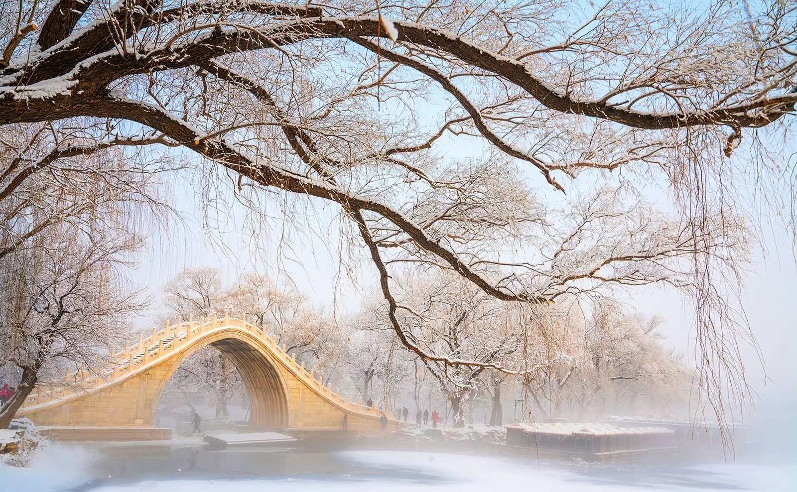 頤和園雪景 … 