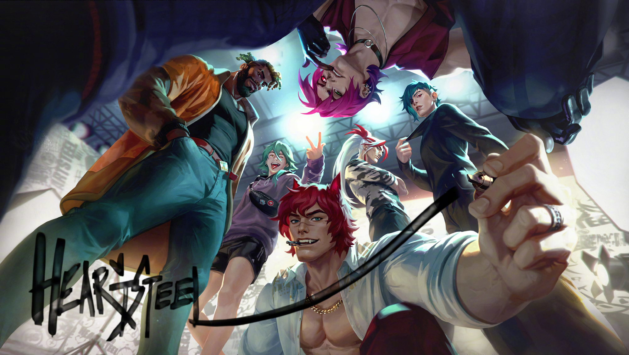 英雄联盟》新男团 HEARTSTEEL （心之钢）正式公开_发现好游戏 | 大神
