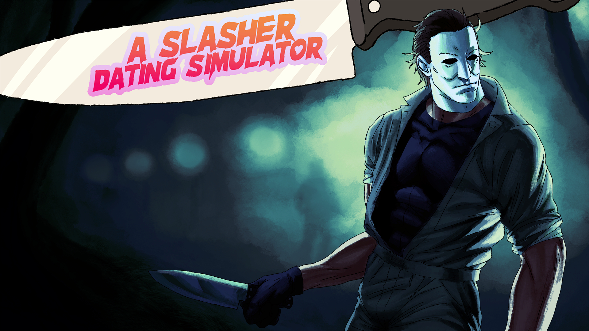 A Slasher Dating Sim》是一款恋爱模拟视觉_发现好游戏 | 大神